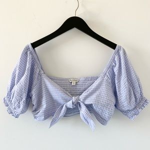 Miss Selfridges Tie Front Bra Top